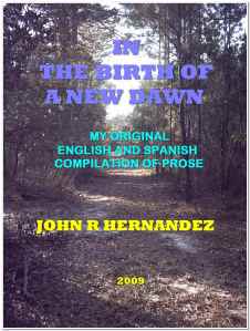 COVER IMAGE FROM MY NEW BOOK; A COMPILATION OF ENGLISH AND SPANISH POETRY